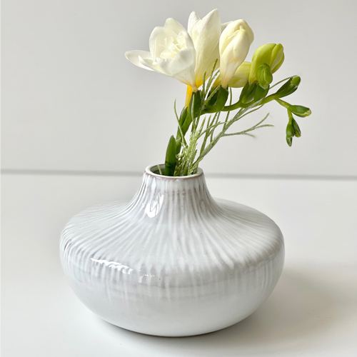Vase nordliebe, bauchig 9 cm