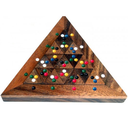 Geduldspiel Farben-Dreieck