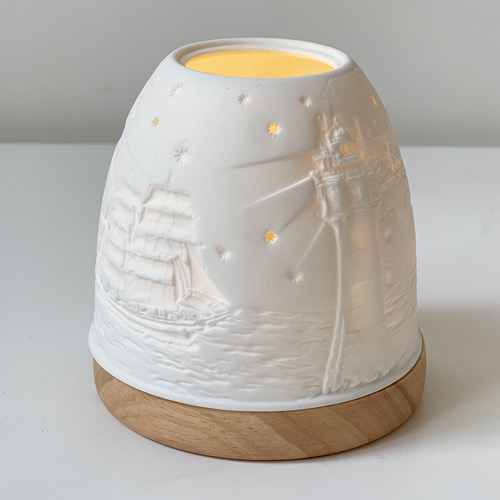 Iglu Windlicht Leuchtturm