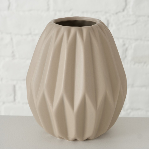 Vase Tampa beige 14 cm